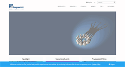 Desktop Screenshot of progressoft.com